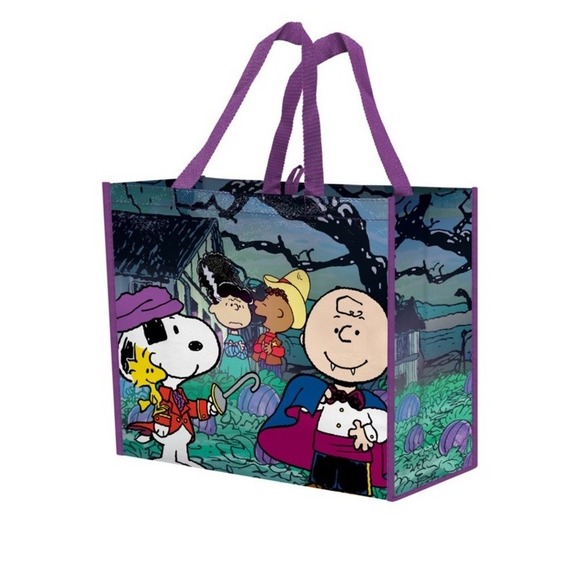 Peanuts Handbags - Peanuts Halloween Reusable XL Tote Bag